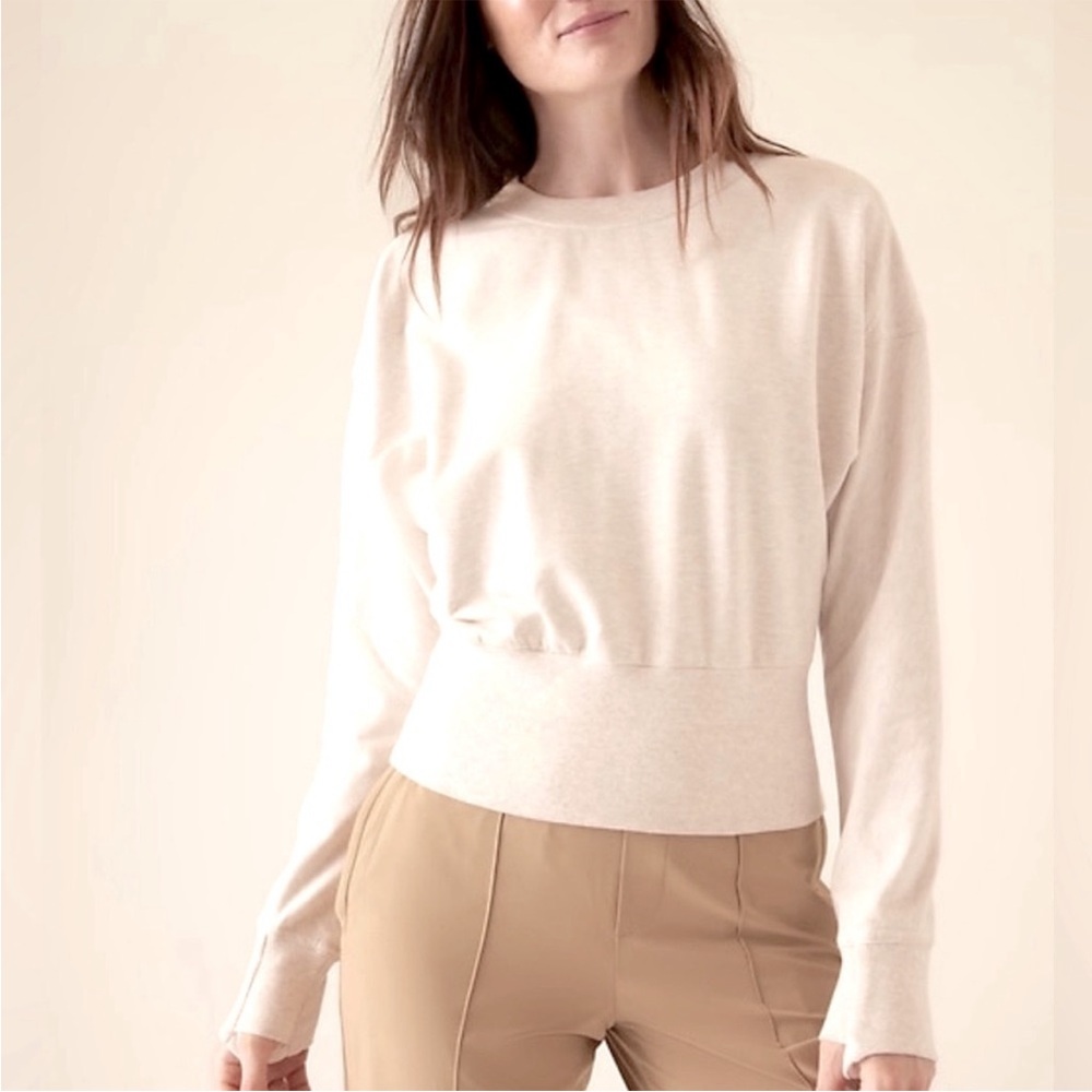 Athleta Retroterry Crewneck